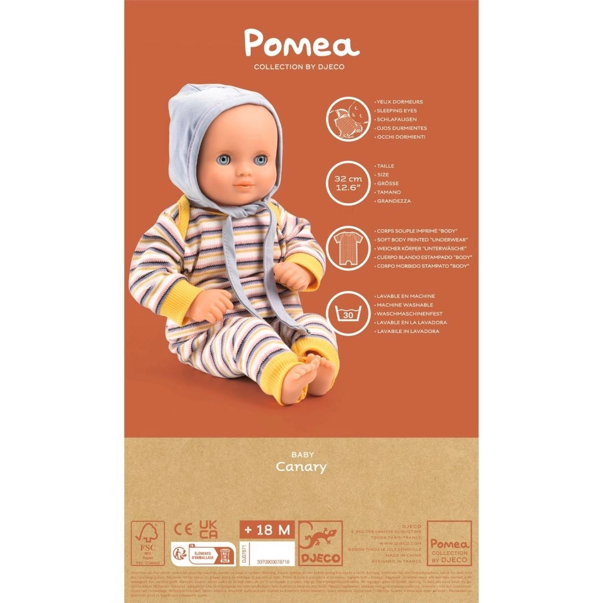DJECO Puppe Canary
