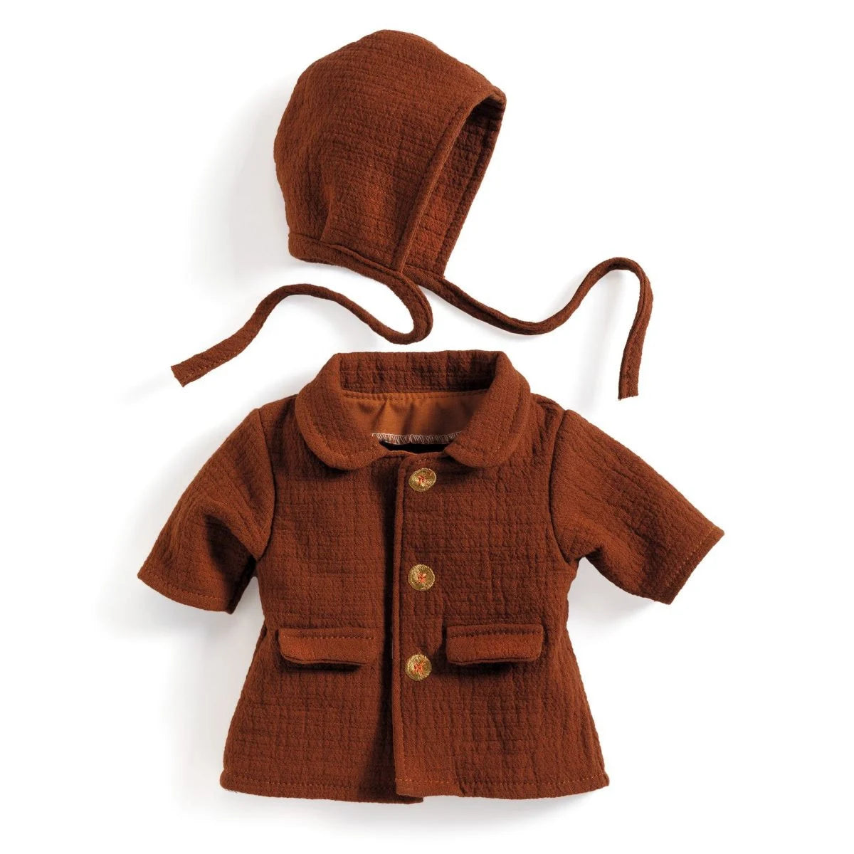 POMEA Puppenkleidung Herbst Mantel