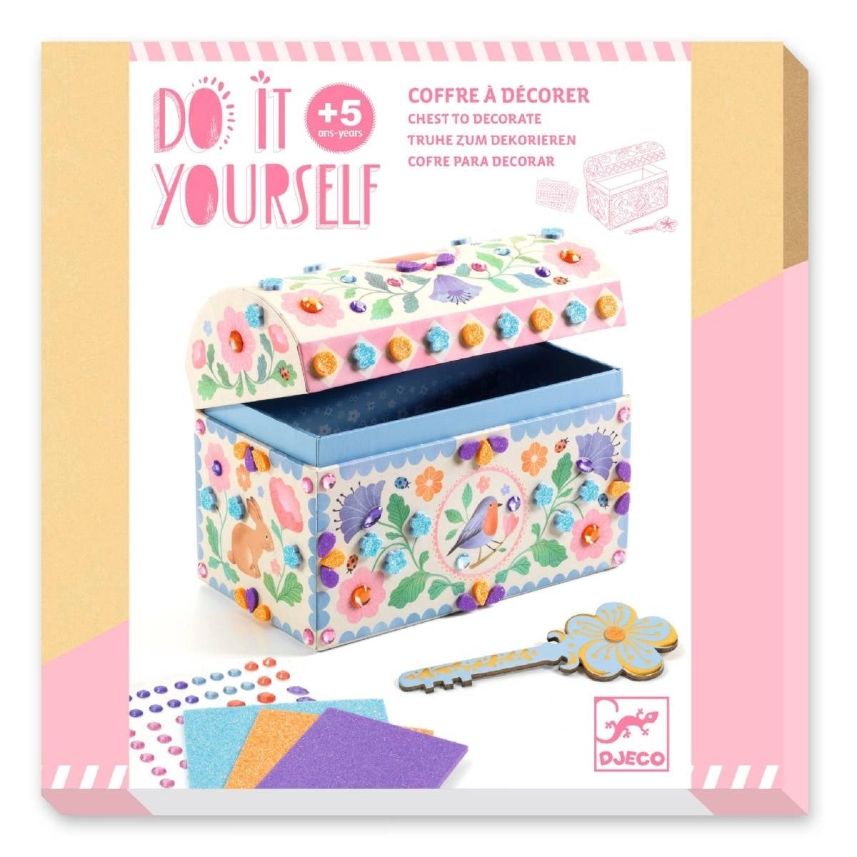 Basteln DJECO DIY: Schatztruhe Precious