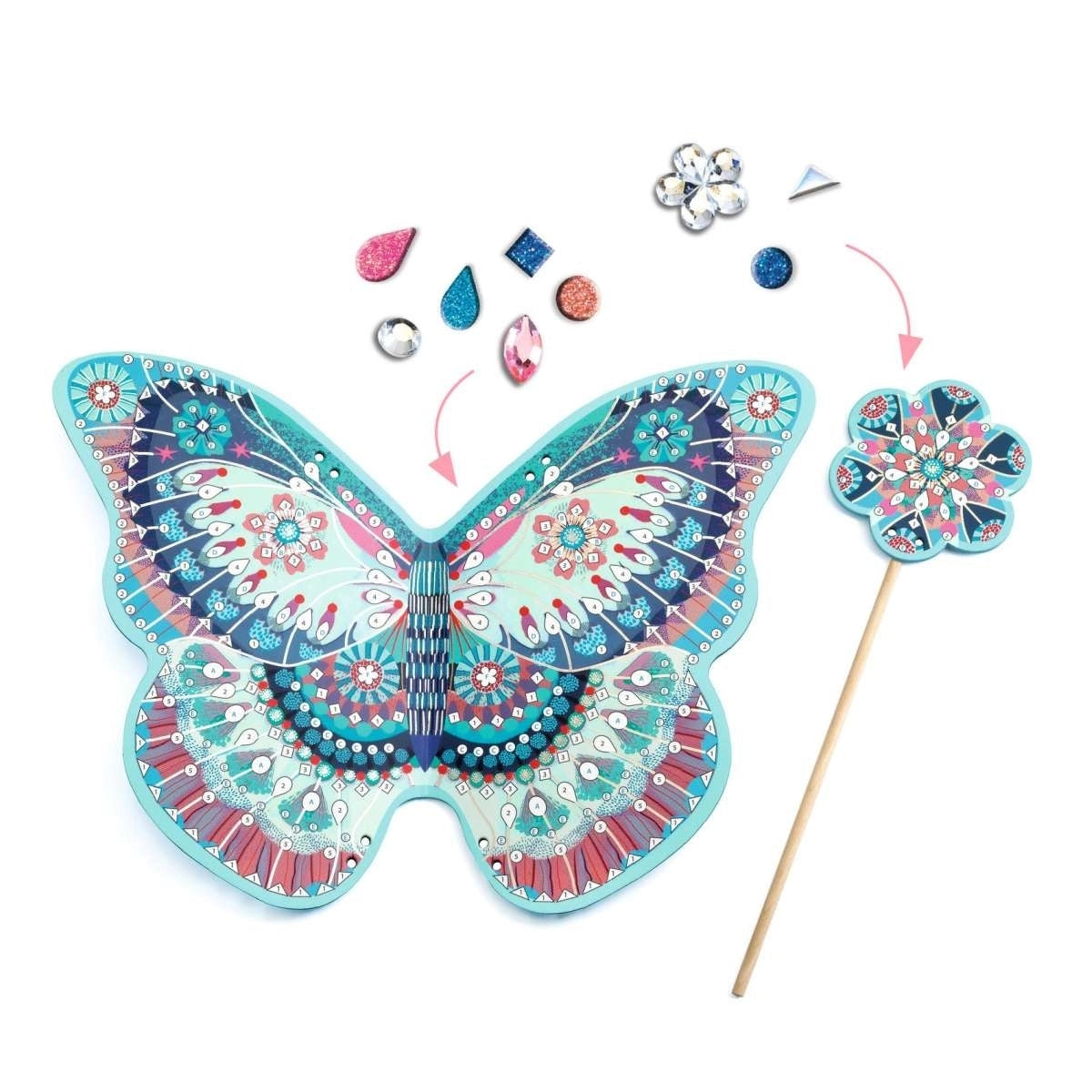 Basteln DJECO DIY: Feenflügel & Zauberstab