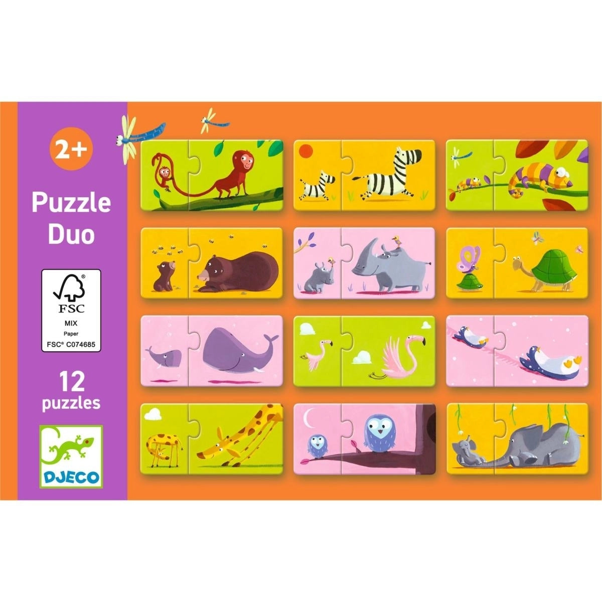 Puzzle duo: Mami & Kind 2+