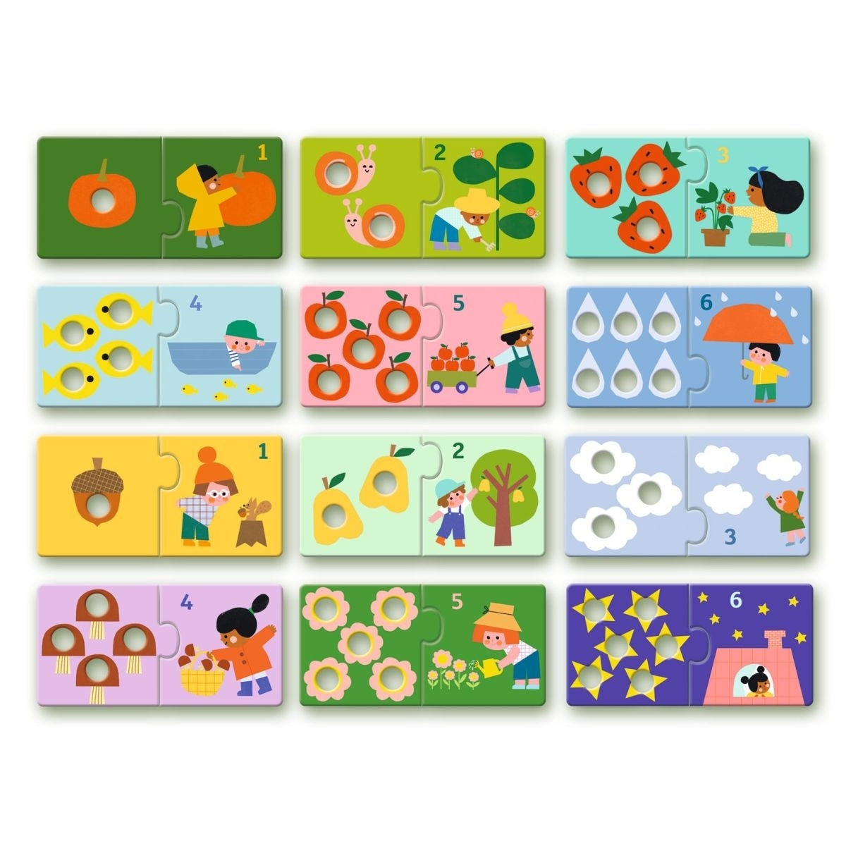 Puzzle duo: Erste Zahlen
