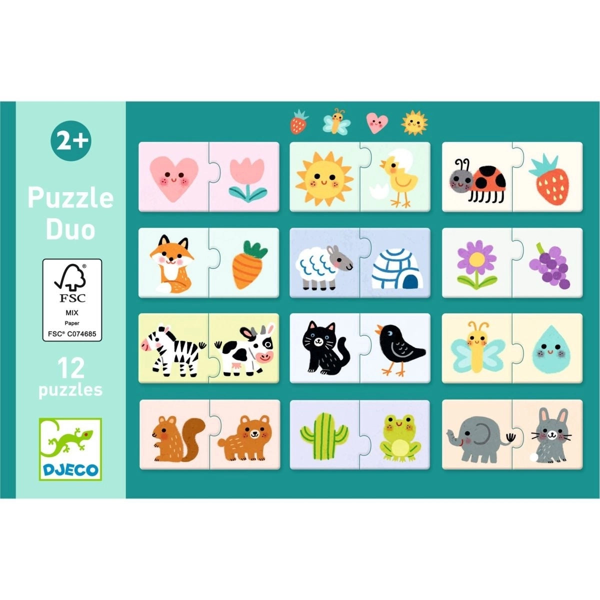 Puzzle duo: Farben