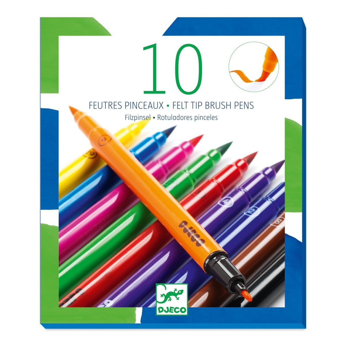 Farben: 10 Filzstifte Klassik