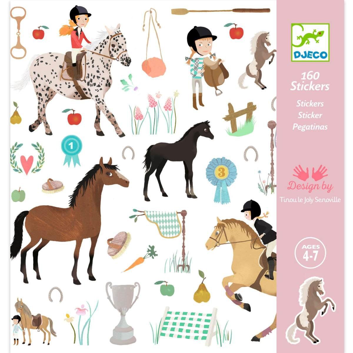 Sticker: Pferde - WELTENTDECKER