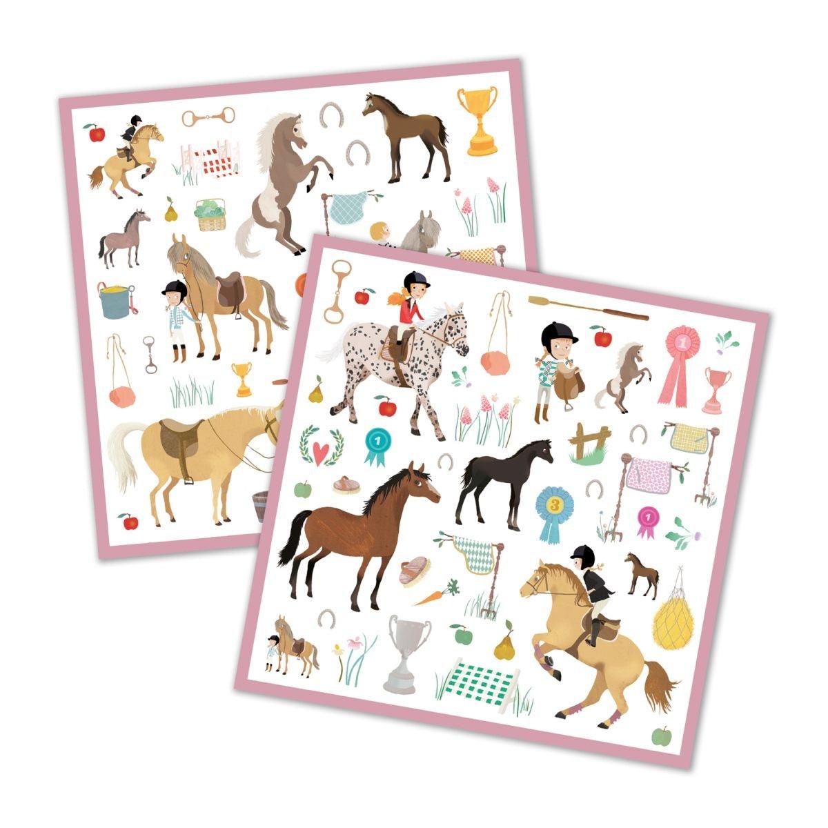Sticker: Pferde - WELTENTDECKER