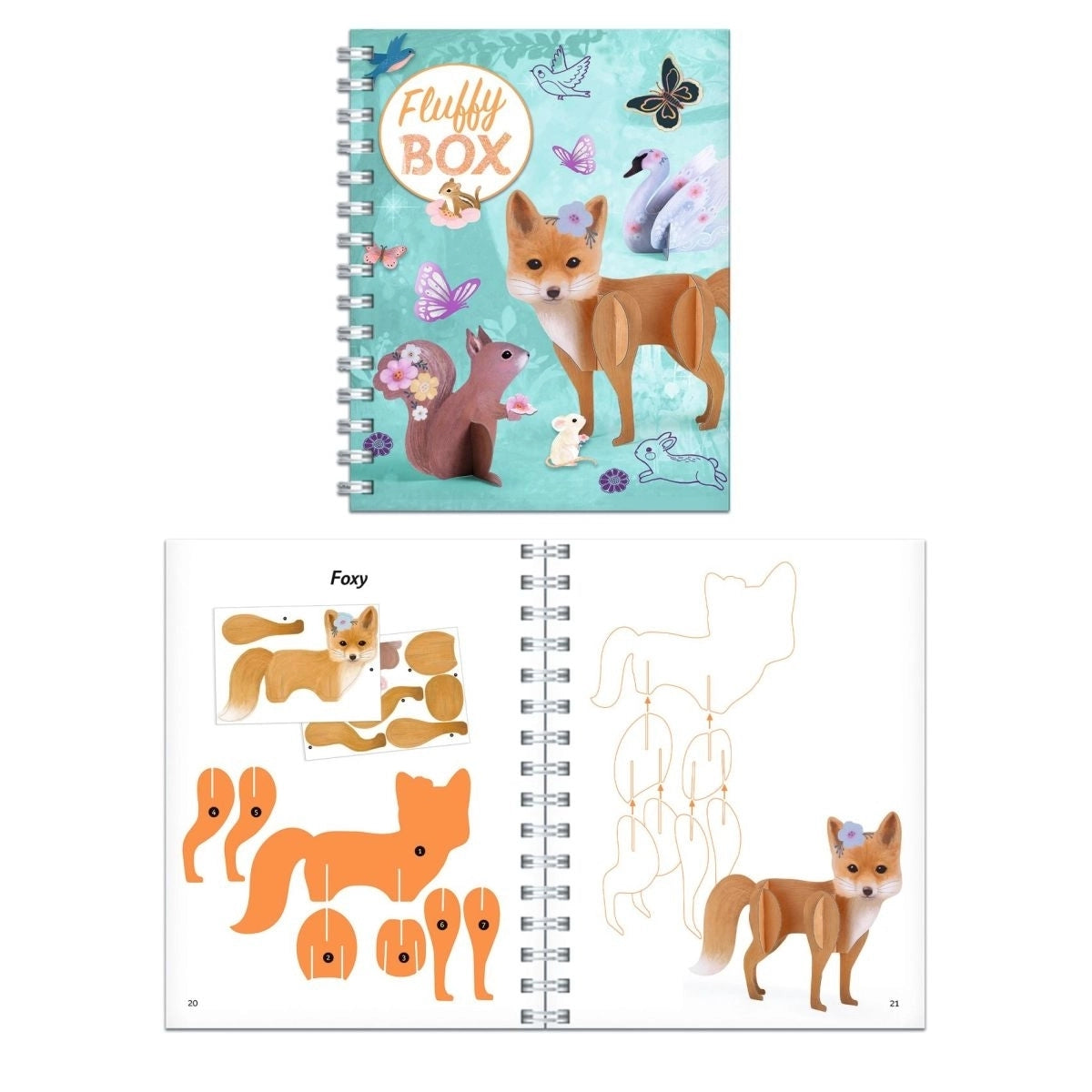 Basteln DJECO Multi-Activity Kit: Waldtiere