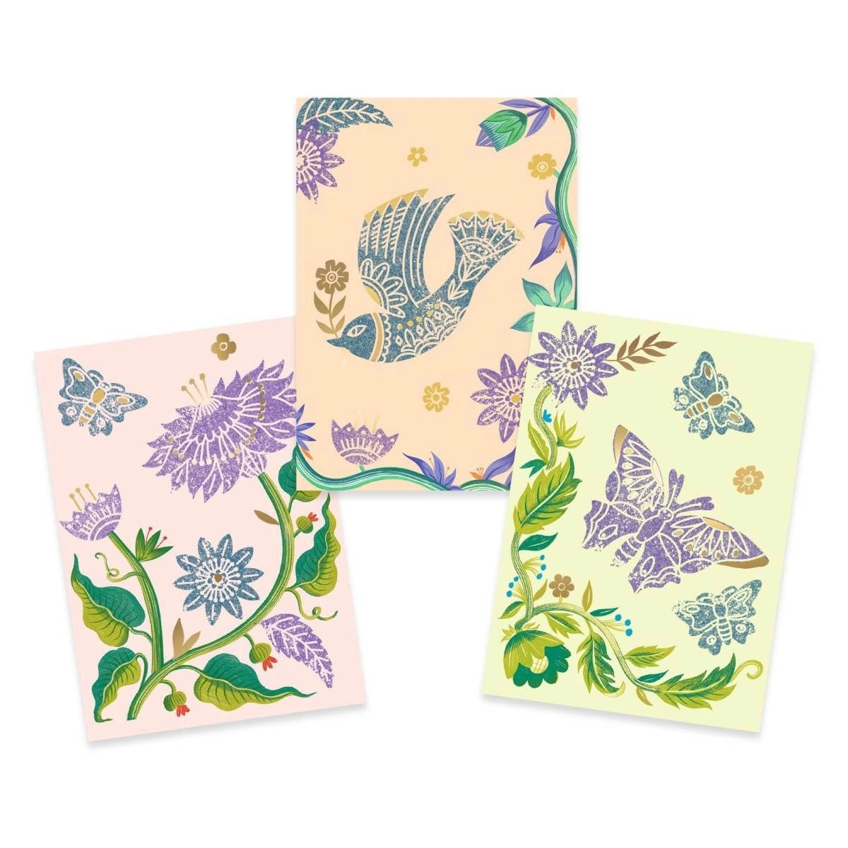 Malen DJECO Workshop Gravur: Passionsblume