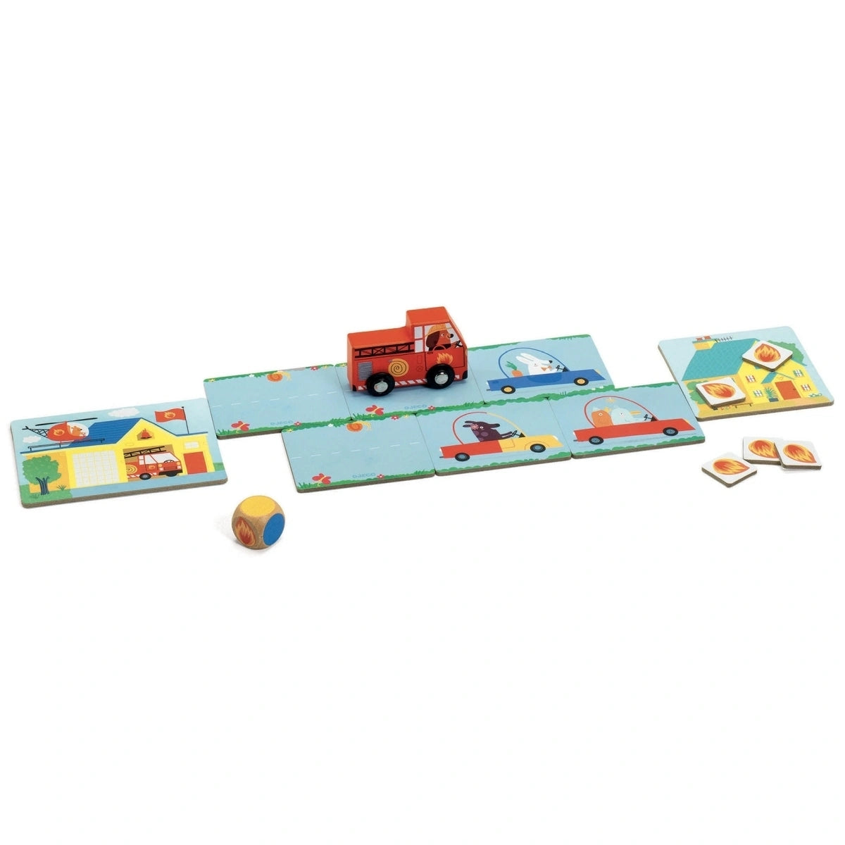 Puzzle DJECO Spiele: Tatütata!
