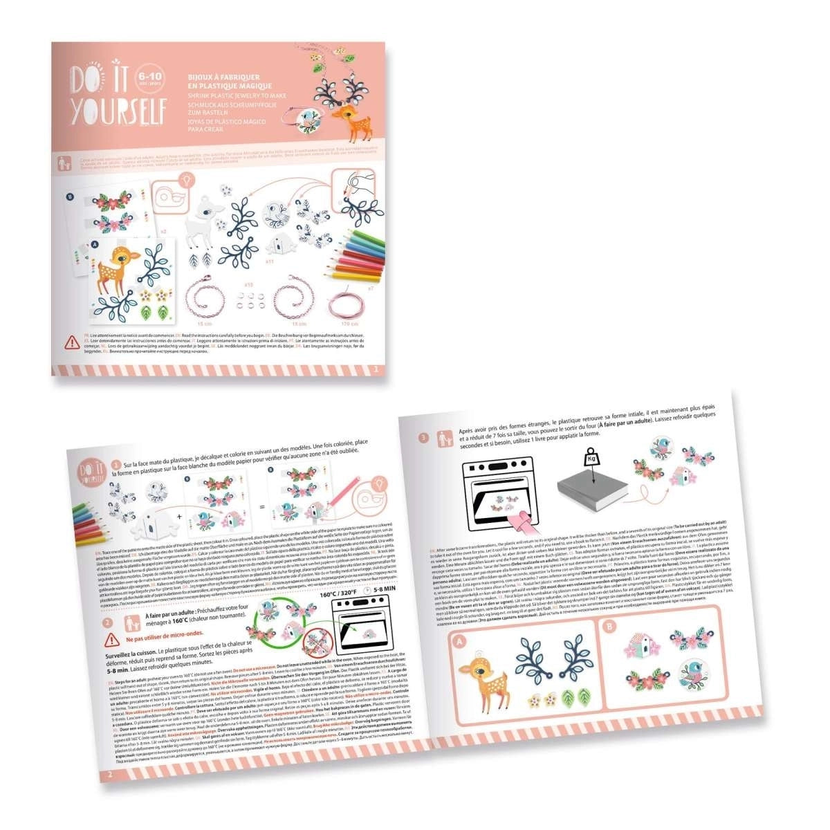 DIY: Schrumpfplastik Rehkitz