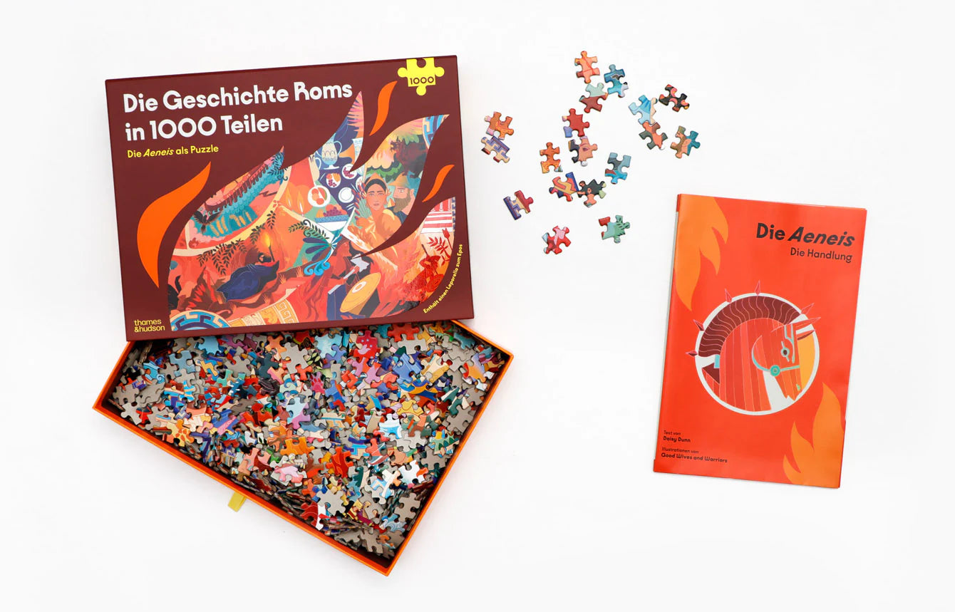 Puzzles Laurence King Verlag Die Geschichte Roms in 1000 Teilen. Die Aeneis als Puzzle