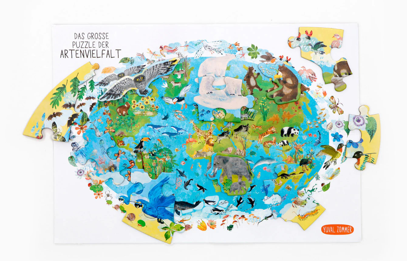Puzzles Laurence King Verlag Das große Puzzle der Artenvielfalt