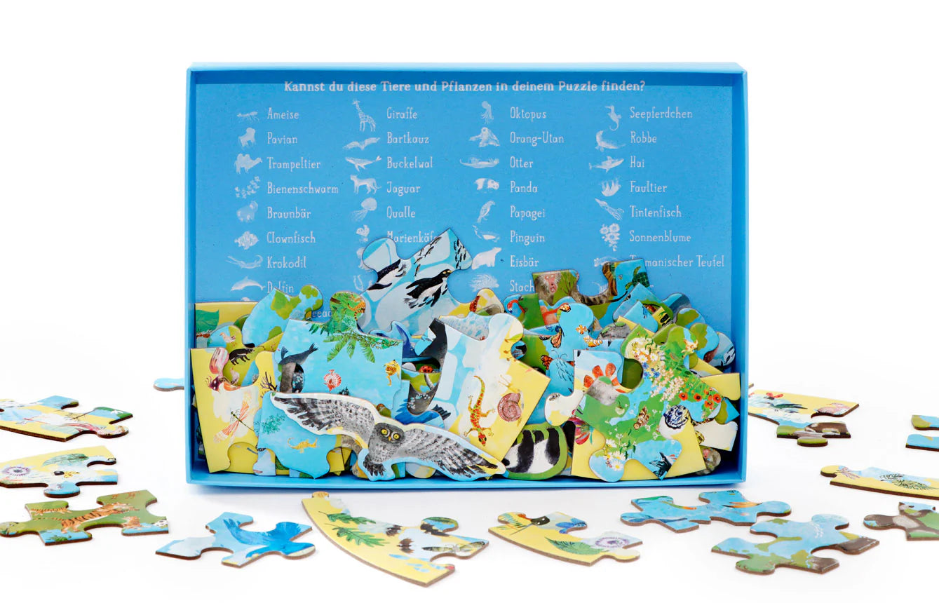 Puzzles Laurence King Verlag Das große Puzzle der Artenvielfalt