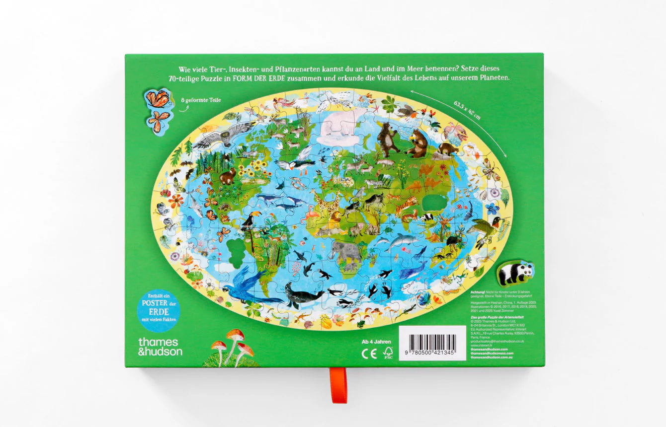 Puzzles Laurence King Verlag Das große Puzzle der Artenvielfalt