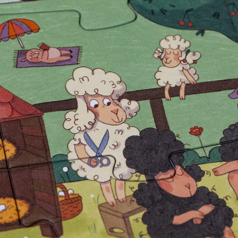 Puzzle Londji Puzzle - Farmtastic