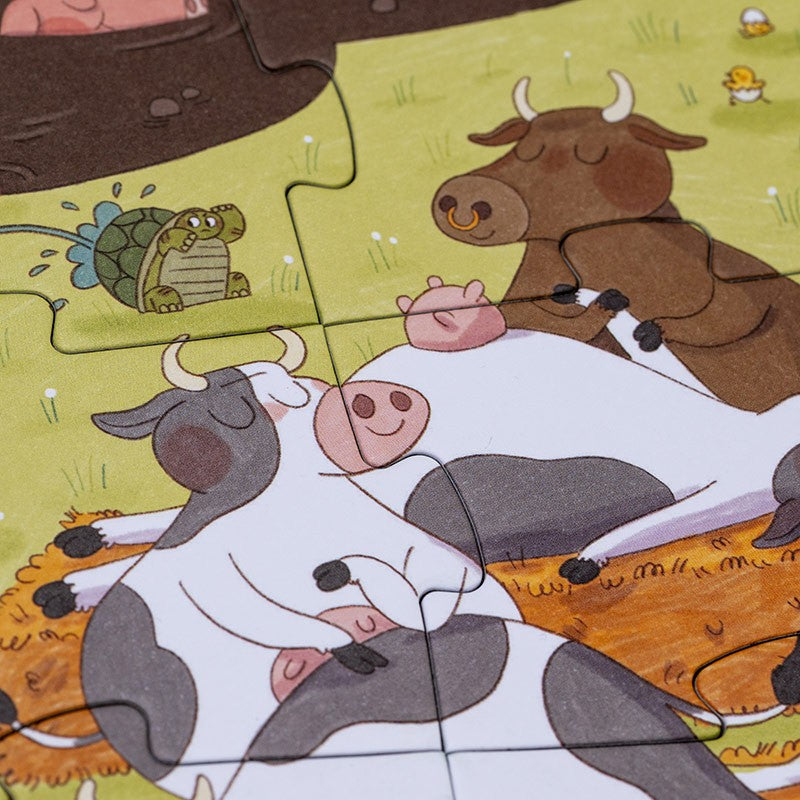 Puzzle Londji Puzzle - Farmtastic