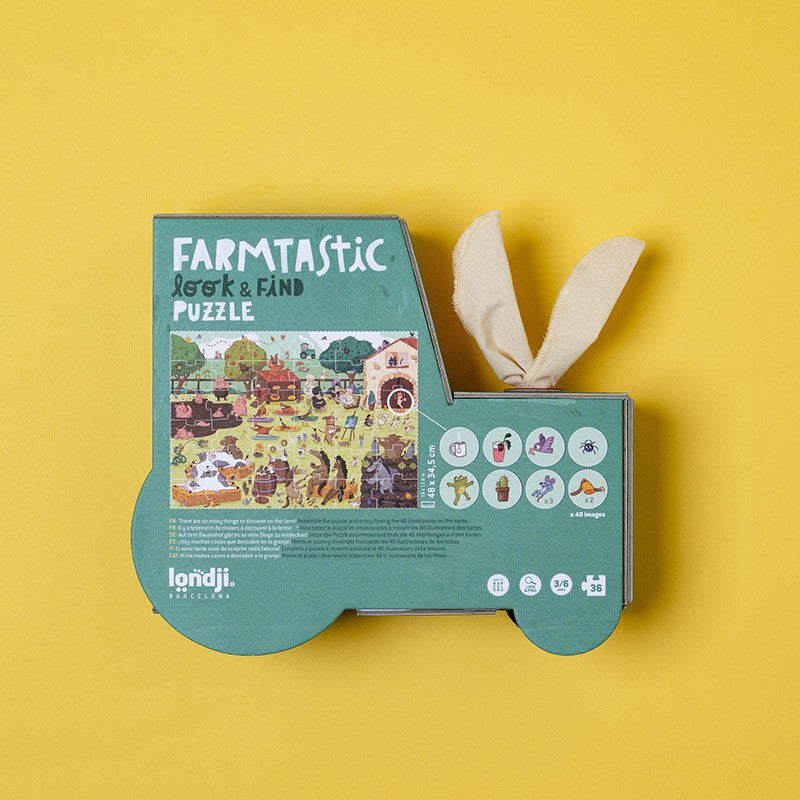 Puzzle Londji Puzzle - Farmtastic
