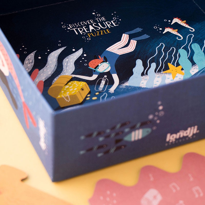 Puzzle Londji Puzzle - Discover the Treasure