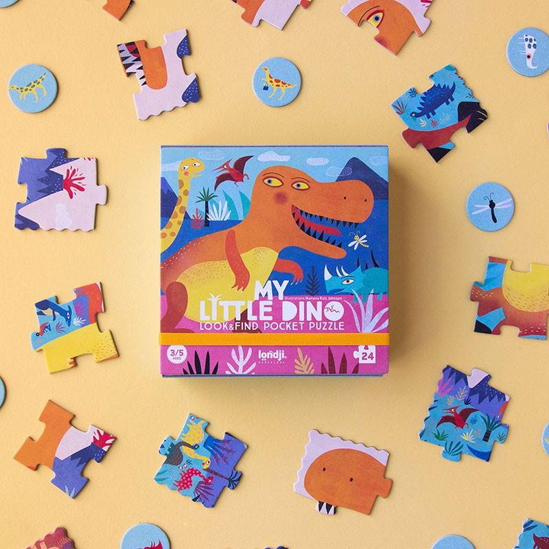 Pocket Puzzle - My little Dino - 24 Teile - WELTENTDECKER
