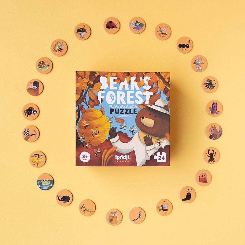 Puzzle Londji Puzzle - Bear's Forest