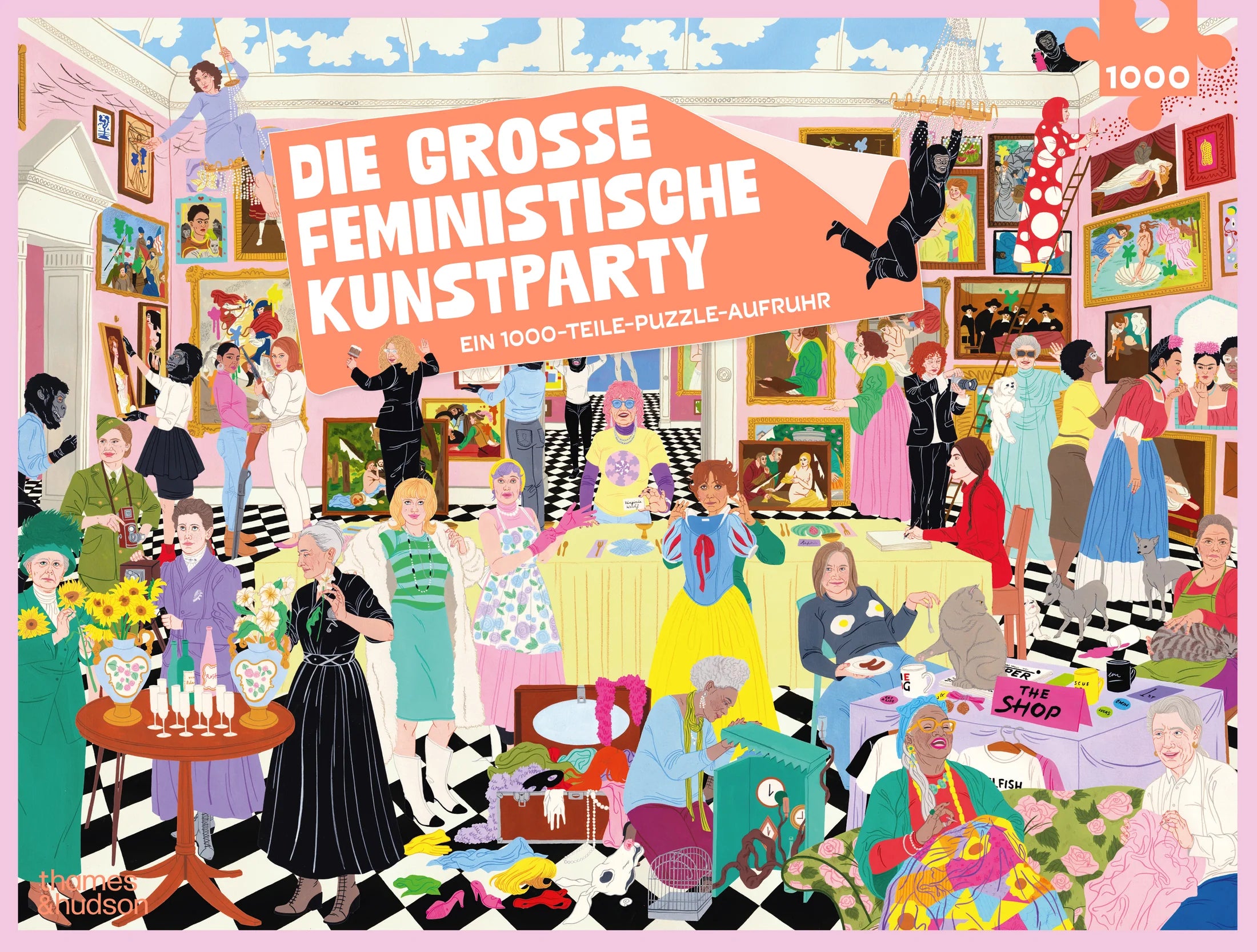 Puzzles Laurence King Verlag Die große feministische Kunstparty