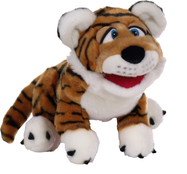 Handpuppe Paco der Tiger