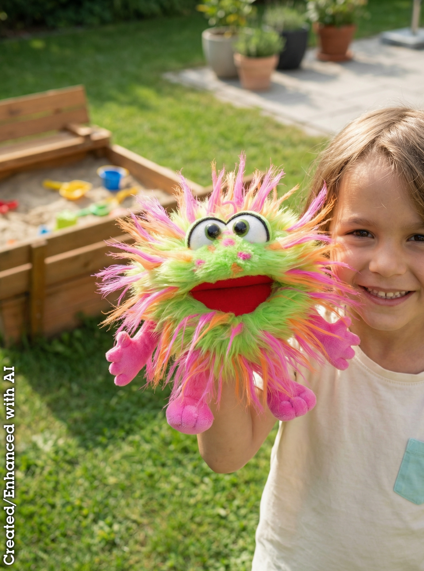 Handpuppe Living Puppets Handpuppe Knibbels (Quatschköppe)