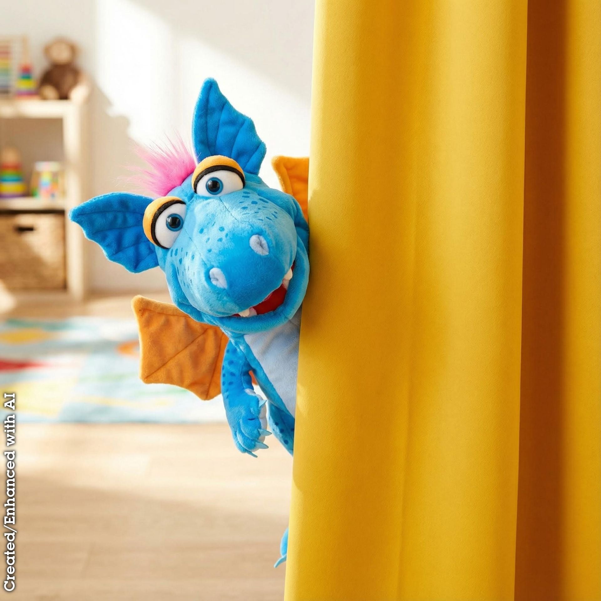 Handpuppe Living Puppets Handpuppe Cosmo