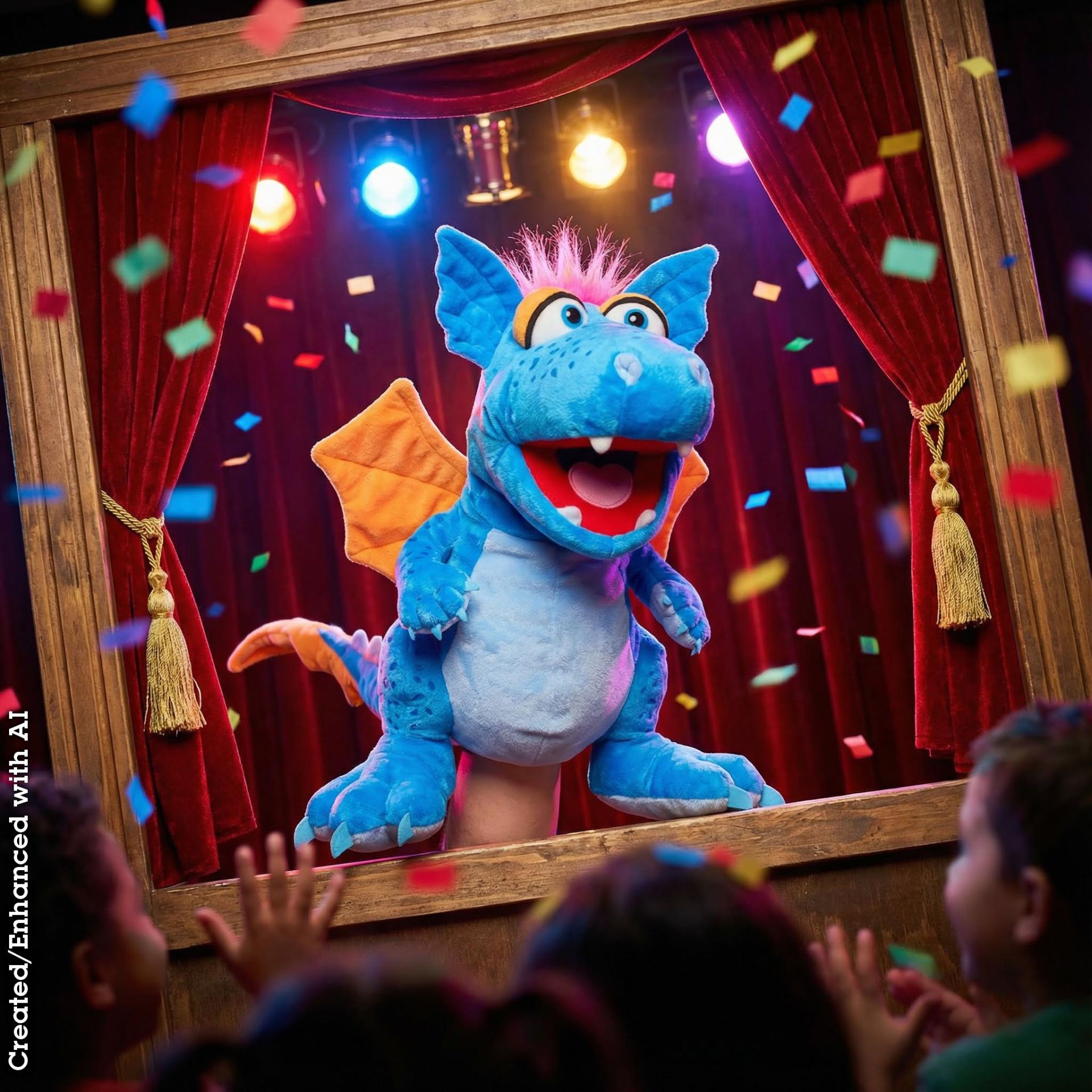 Handpuppe Living Puppets Handpuppe Cosmo