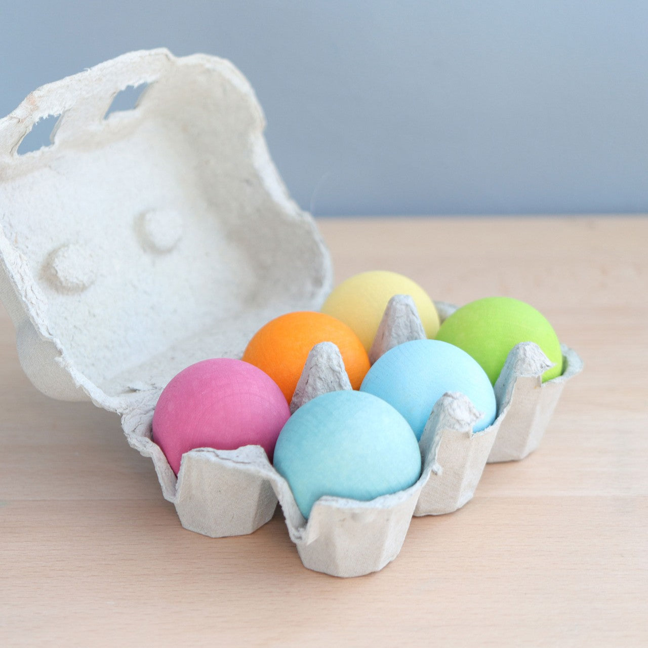 Sortieren GRIMM'S Spiel und Holz Design Holzkugeln Pastell