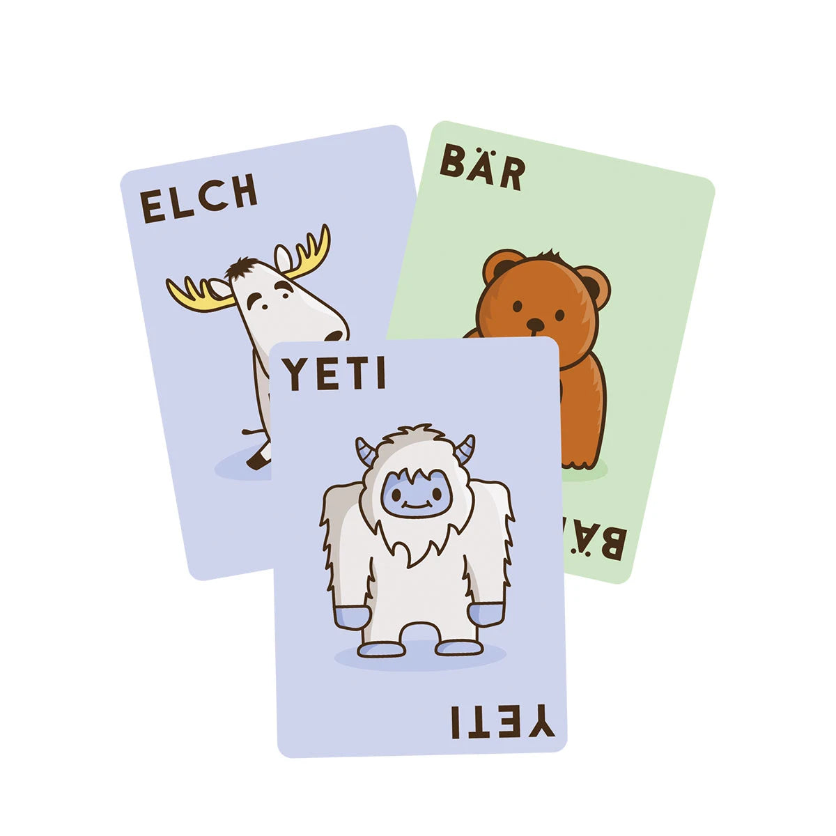 Gesellschaftsspiel Asmodee Auf die Elche fertig los