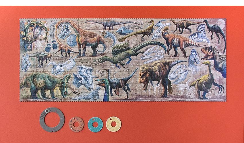 Puzzle - Dinos Explorer - 350 Teile - WELTENTDECKER