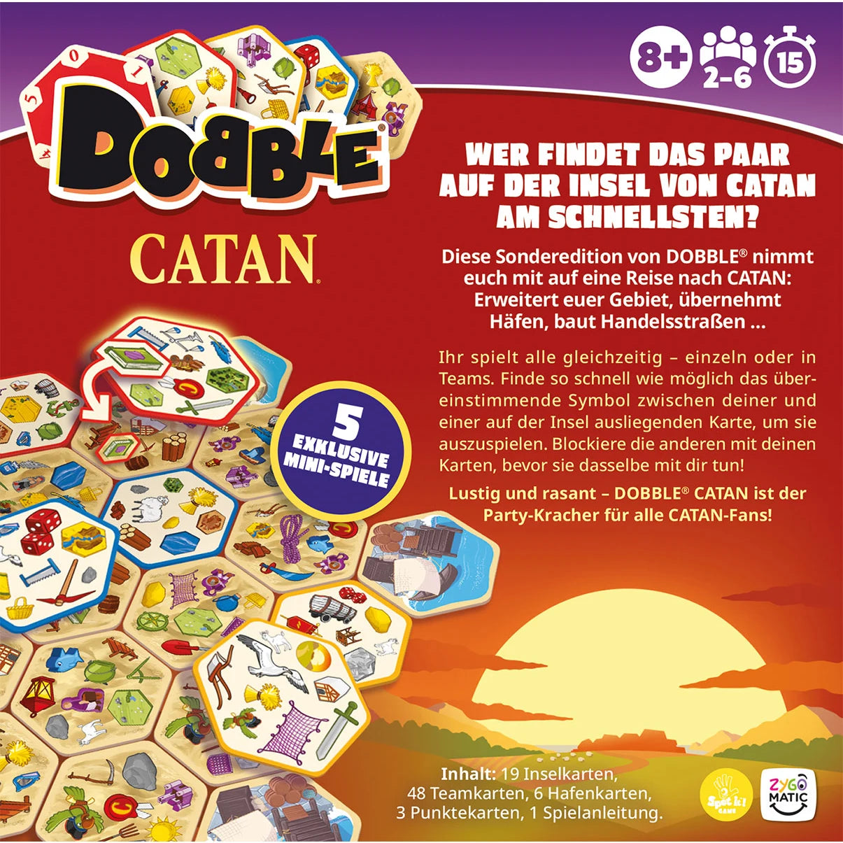 Kartenspiel Asmodee Dobble CATAN