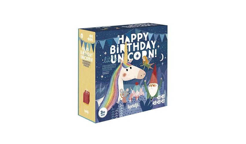 Puzzle - HAPPY BIRTHDAY UNICORN! - WELTENTDECKER