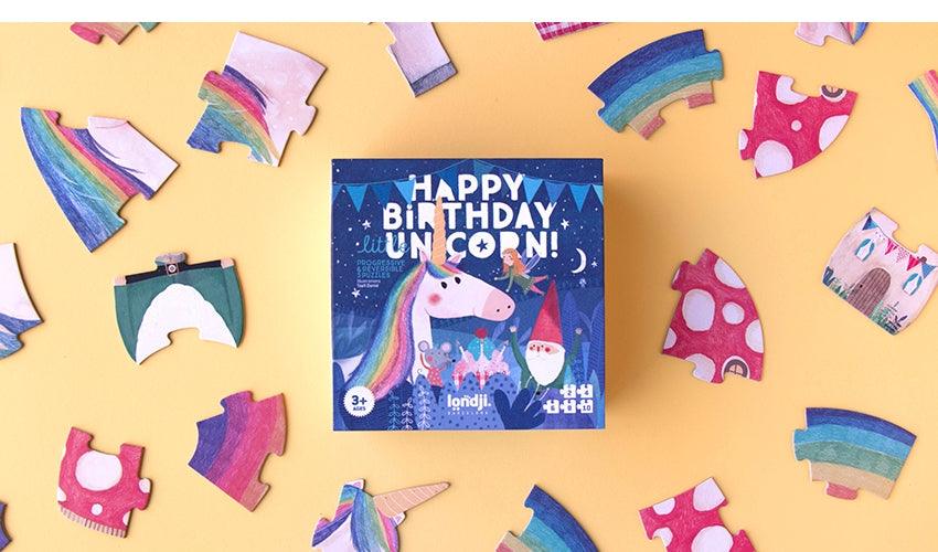 Puzzle - HAPPY BIRTHDAY UNICORN! - WELTENTDECKER