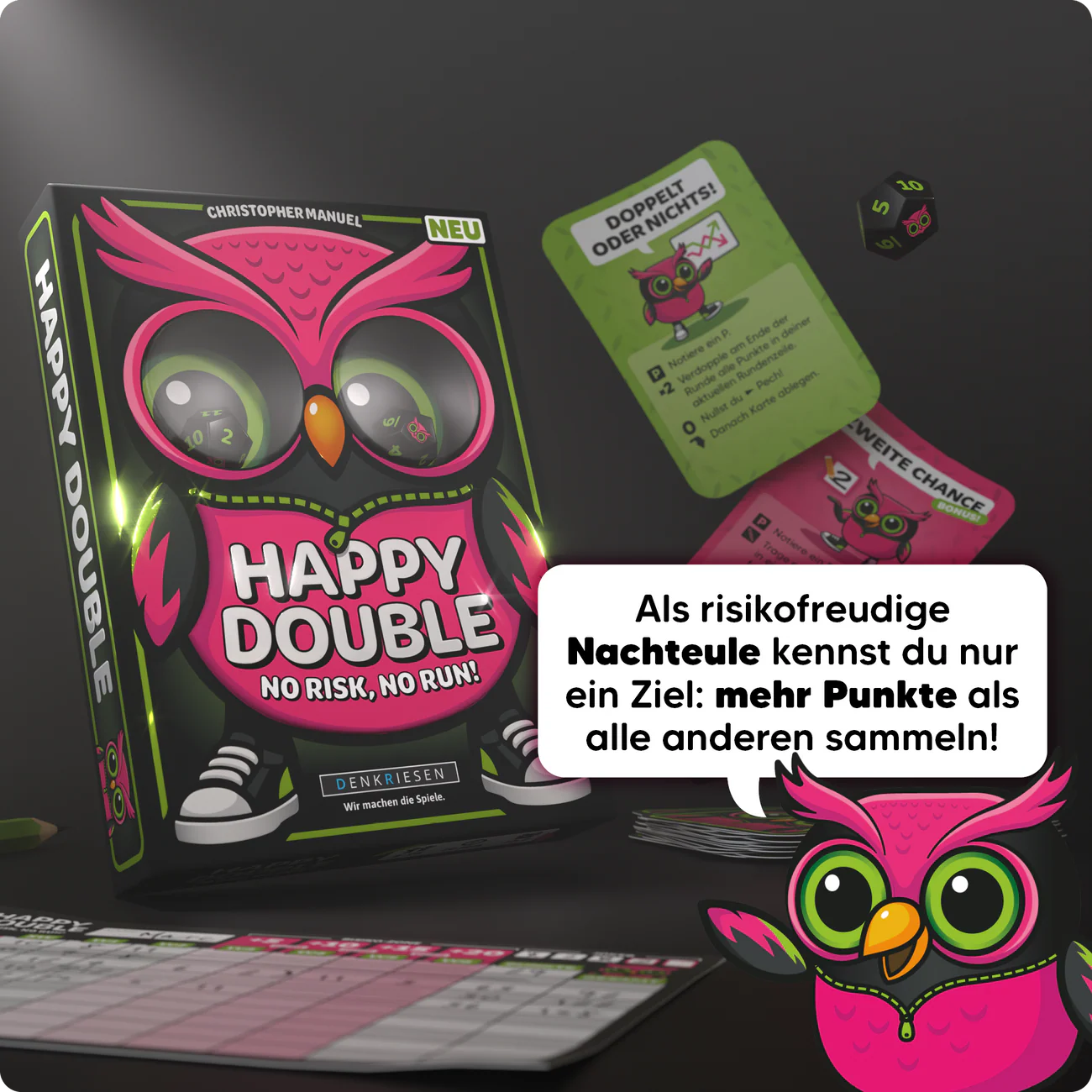 Happy Double  - "No Risk No Run!"