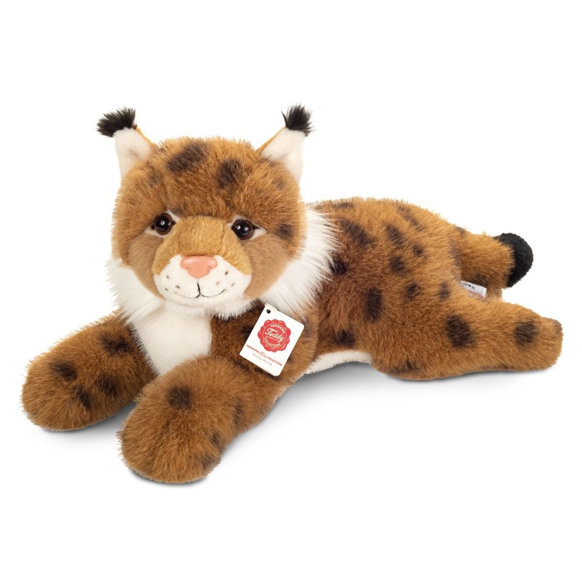 Teddy-Herrmann ⎮ Luchs liegend ⎮ 38 cm