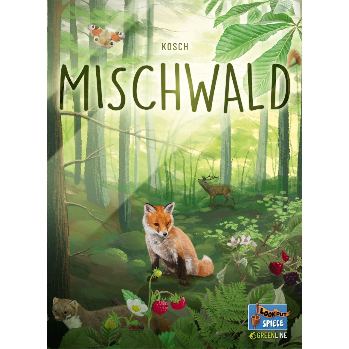 Gesellschaftsspiel Asmodee Mischwald