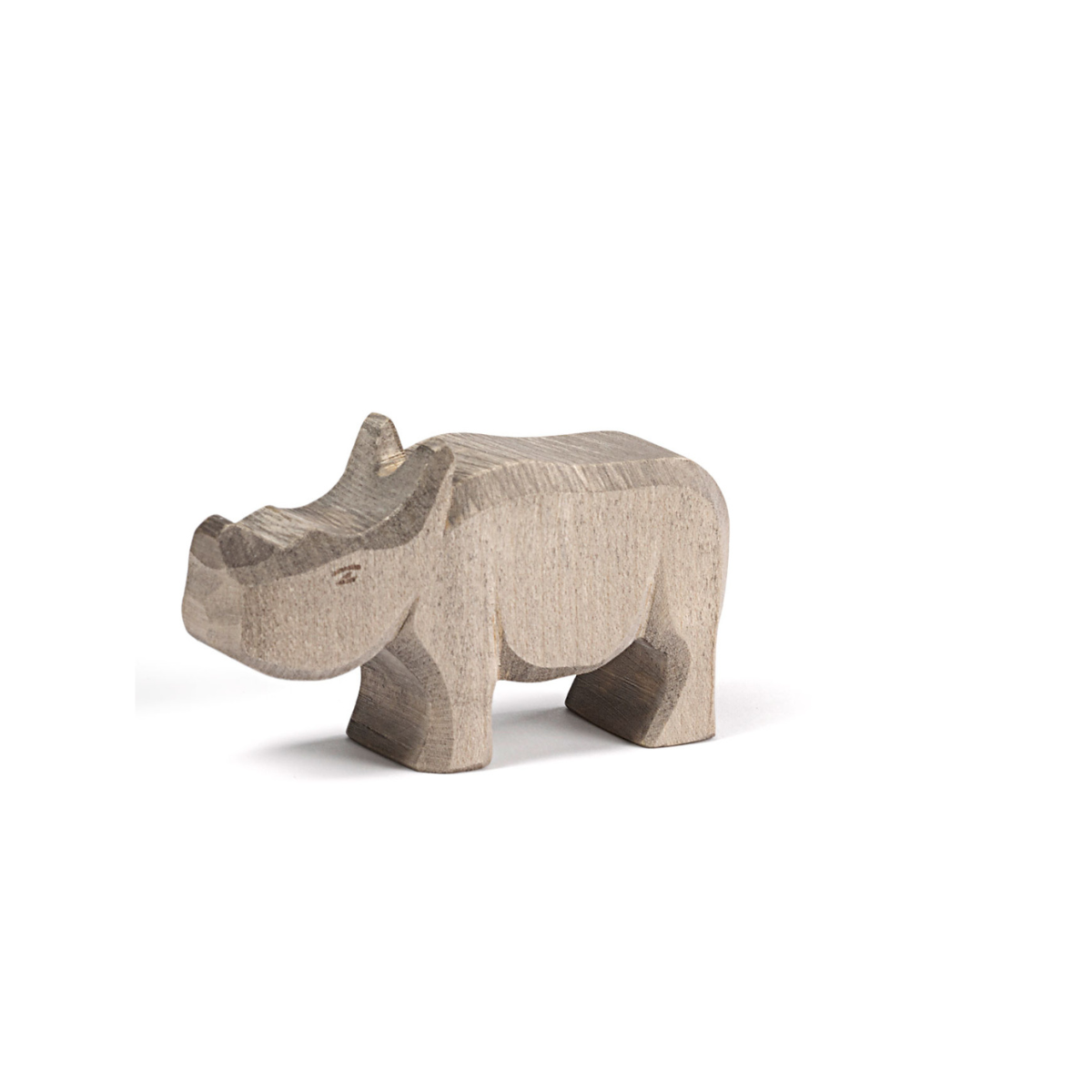 Holztiere & Figuren Ostheimer Holzspielzeug Nashorn klein