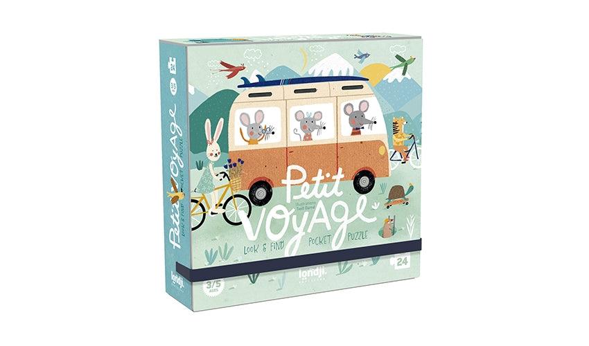 Pocket Puzzle - Petit Voyage - 24 Teile - WELTENTDECKER