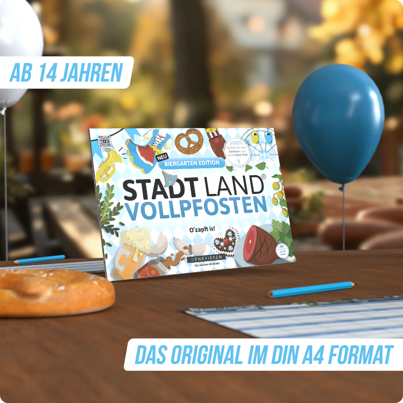 STADT LAND VOLLPFOSTEN® - Biergarten Edition - "O'zapft is!"