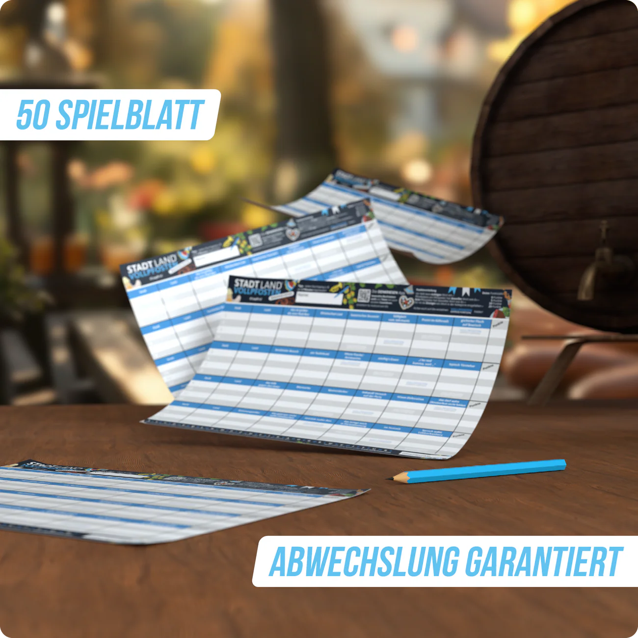 STADT LAND VOLLPFOSTEN® - Biergarten Edition - "O'zapft is!"