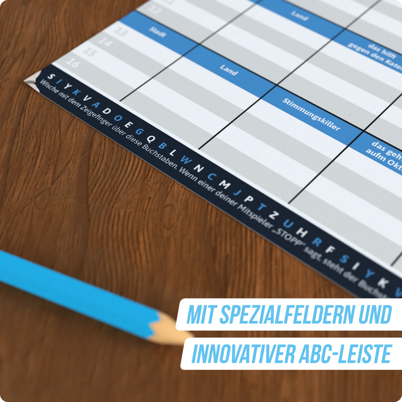 STADT LAND VOLLPFOSTEN® - Biergarten Edition - "O'zapft is!"