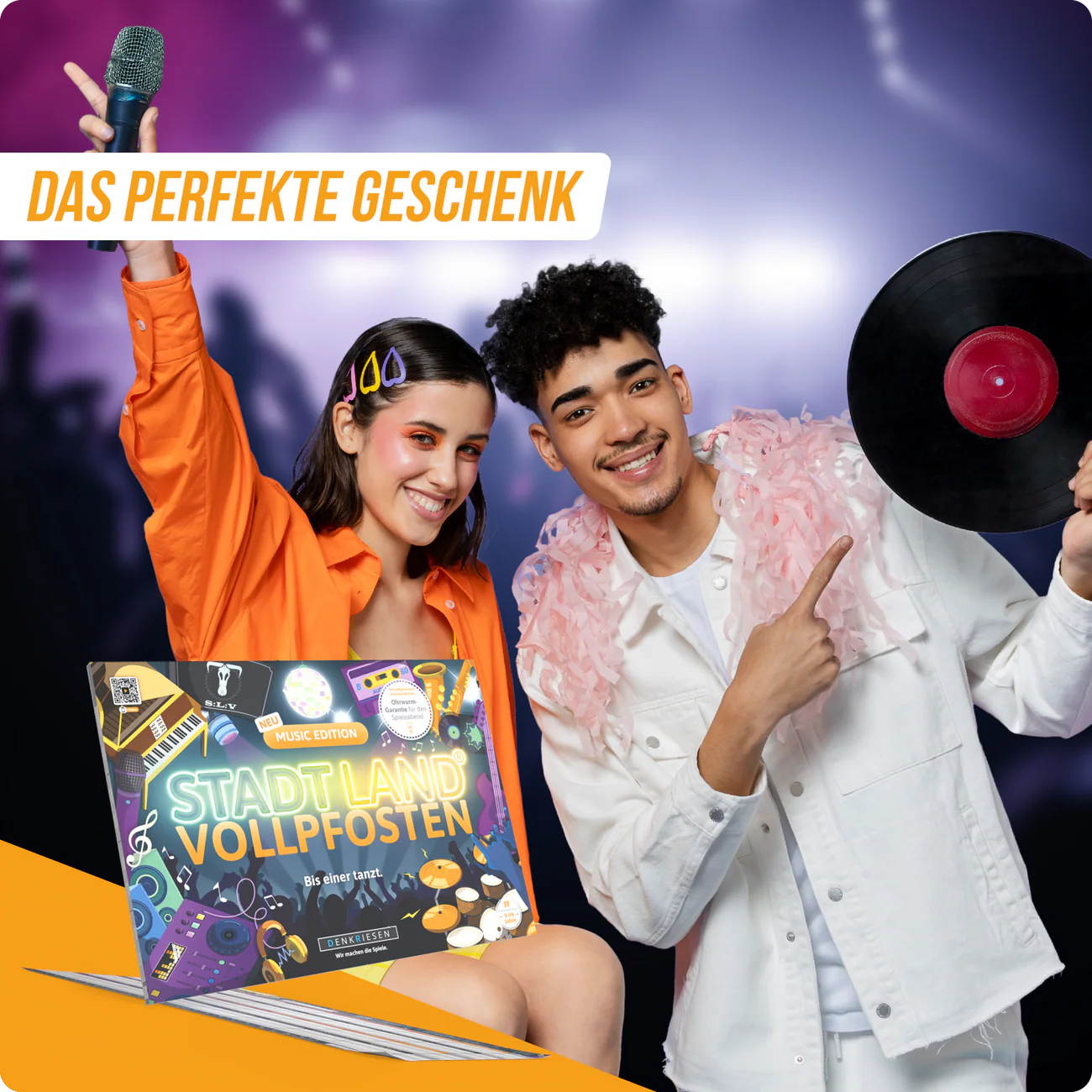 Wissensspiel Denkriesen STADT LAND VOLLPFOSTEN® - Music Edition