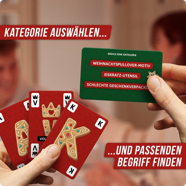 STADT LAND VOLLPFOSTEN® - Das Kartenspiel - Christmas Edition "Alle Jahre wieder"