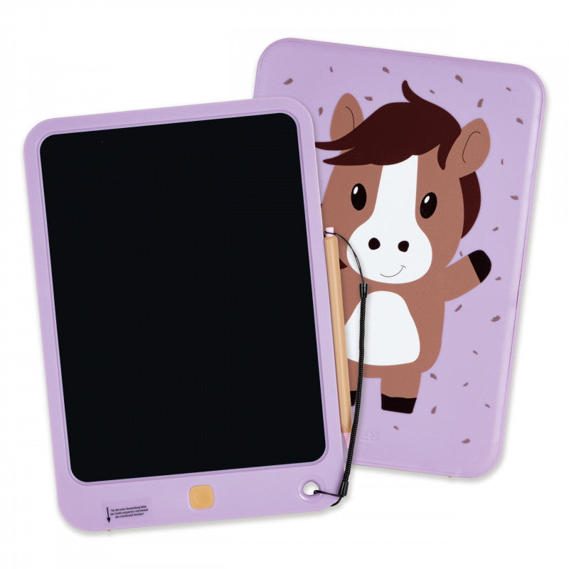 TapirElla Pony-Pad, LCD Zaubermaltafel für Kinder