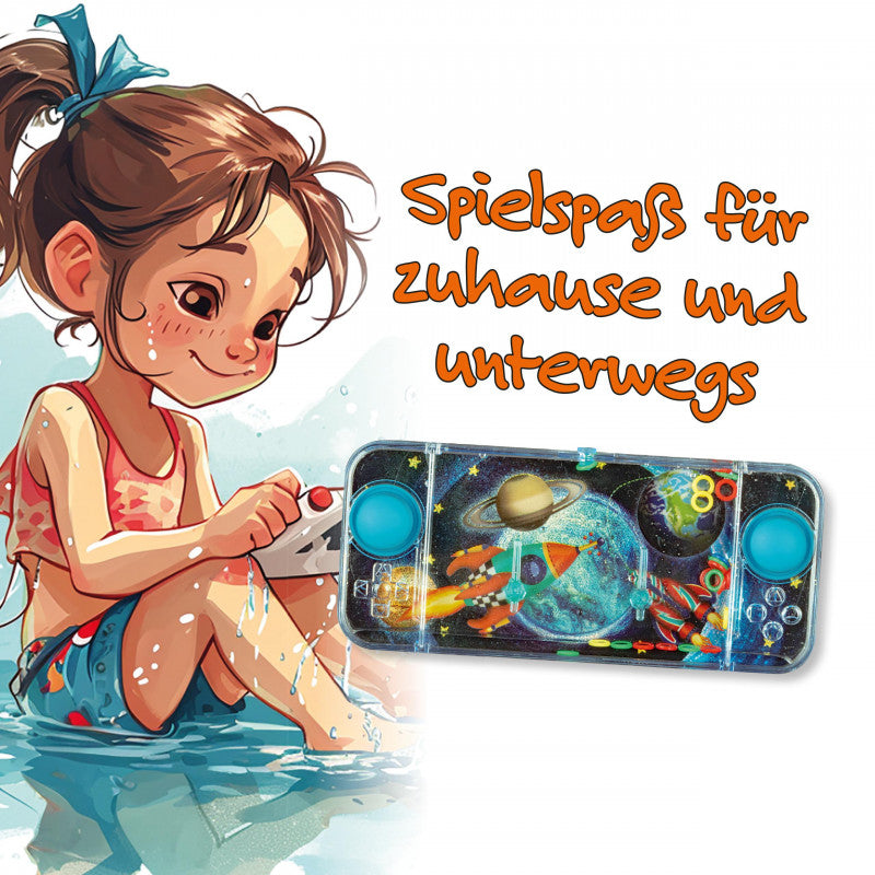 Krimskrams Lutz Mauder Verlag TapirElla Wasserspiel-Geduldsspiele im Display, Rakete