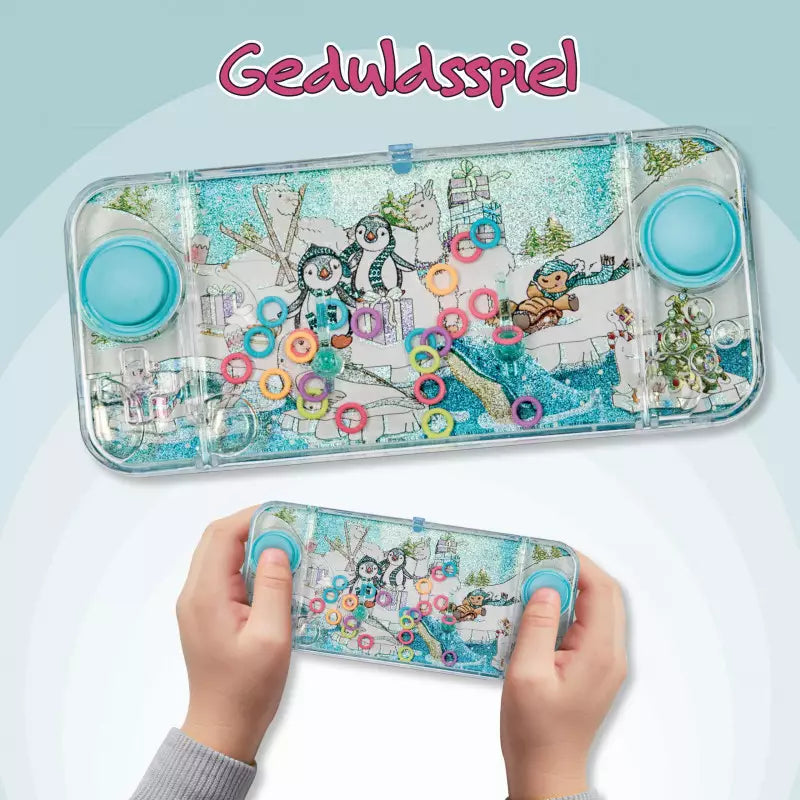 Krimskrams Lutz Mauder Verlag TapirElla Wasserspiel-Geduldsspiele im Display, Winterzauber