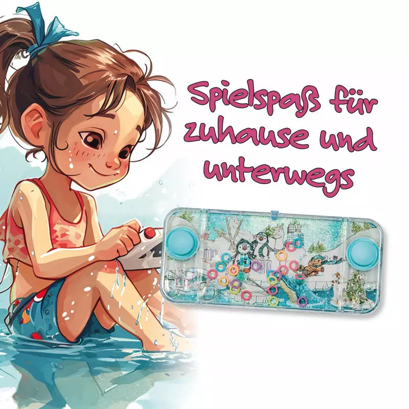 Krimskrams Lutz Mauder Verlag TapirElla Wasserspiel-Geduldsspiele im Display, Winterzauber