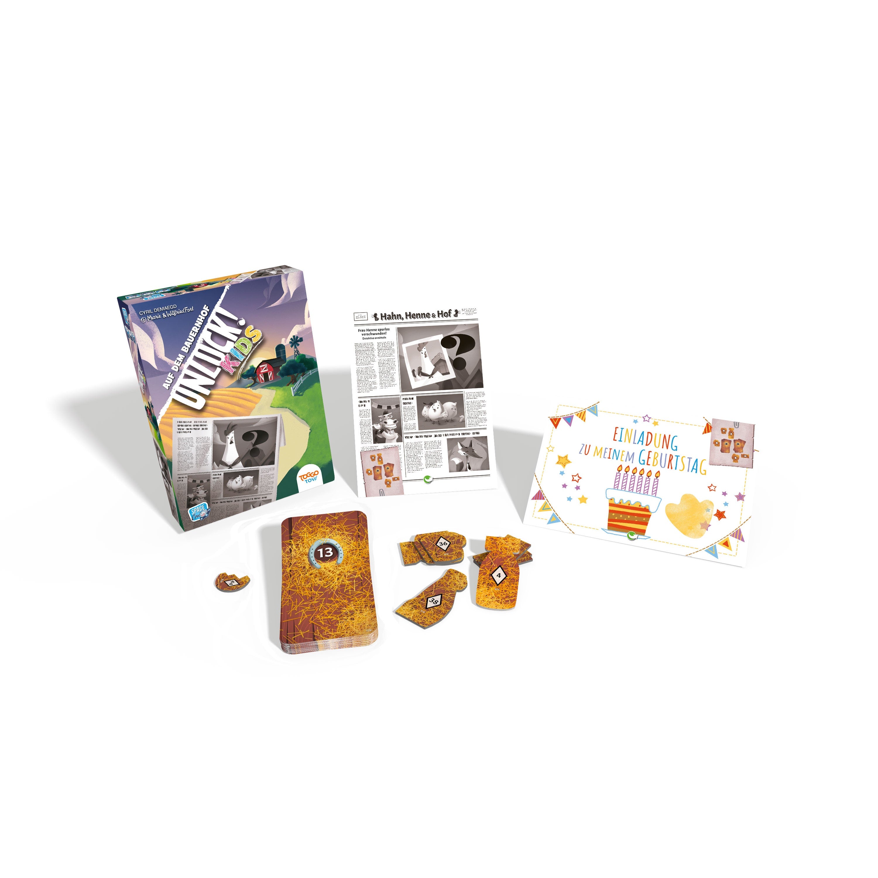 Rätselspiel Asmodee Unlock! Kids: Auf dem Bauernhof